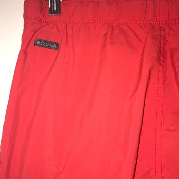 Columbia Men's Omni-Shade Red Swim Shorts Size 8 / L - Picture 5 of 9
